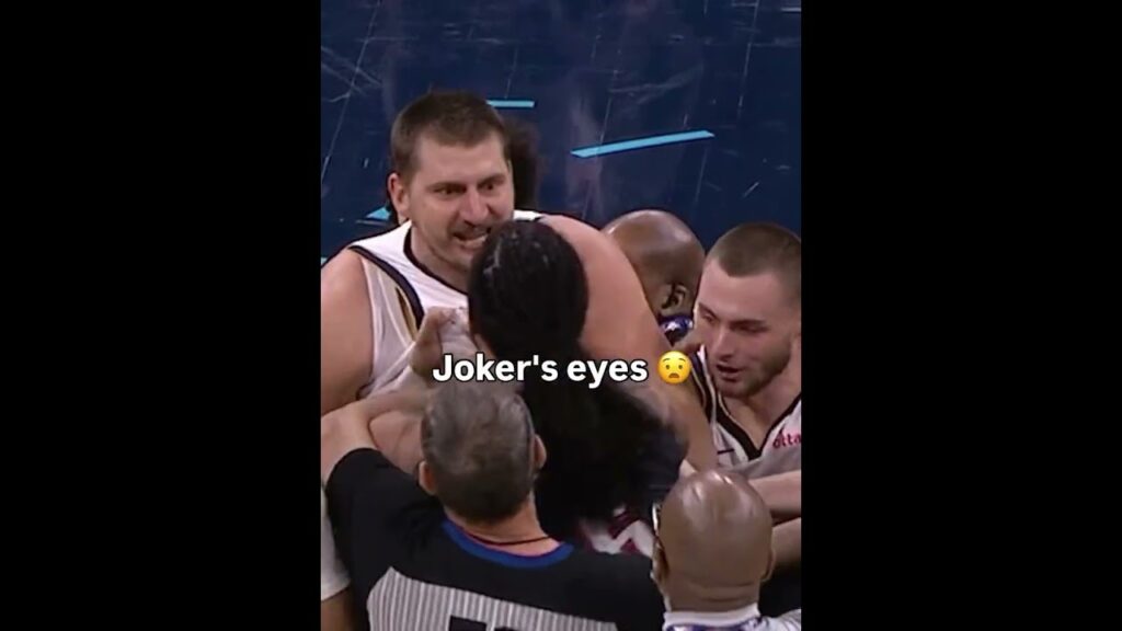 Jokic was ready to fight #nba #mvptime #nbahighlights #basketball #nbanews #espn #shorts #fyp #viral