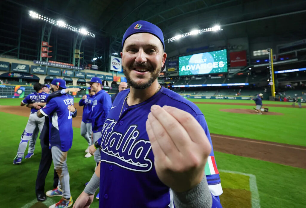 ‘Mr. March’ Vinnie Pasquantino homers 3 times to extend magical Italy WBC run