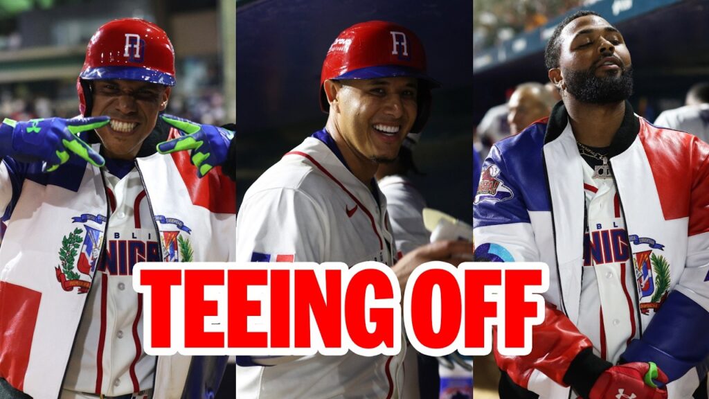 Juan Soto, Manny Machado and Junior Caminero ALL homer in the SAME inning for Dominican Republic!