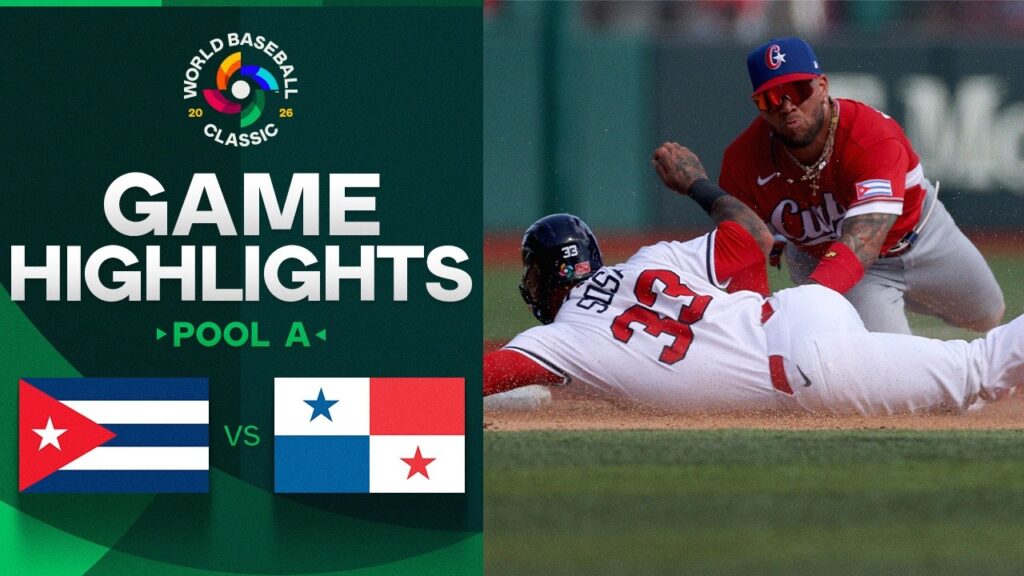 Cuba vs. Panama 2026 World Baseball Classic | Game Highlights