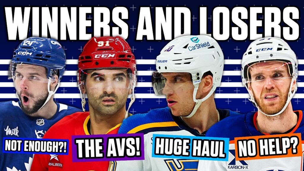 2026 NHL Trade Deadline Winners & Losers