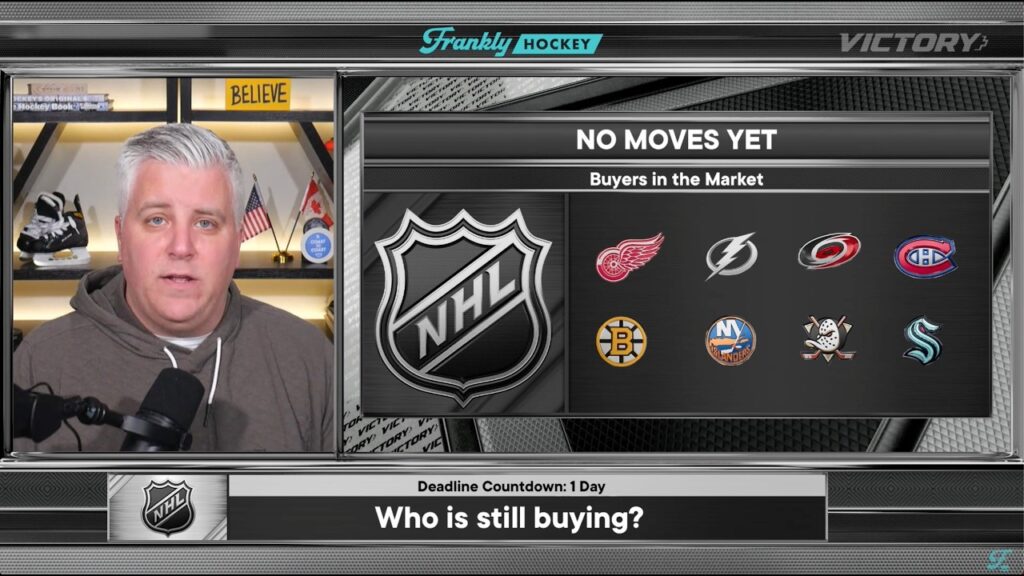 NHL Trade Deadline Countdown: One Day to Go | Frankly Hockey