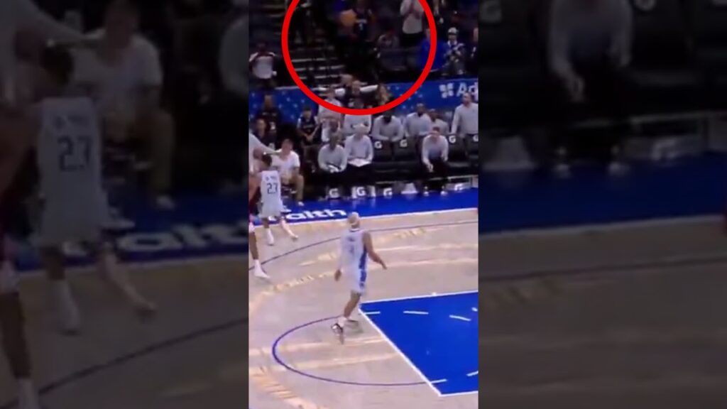 “ARE YOU KIDDING?! Bilal Coulibaly’s Banked Three Stuns the Crowd”  #nba #basketball #nbanews#lakers