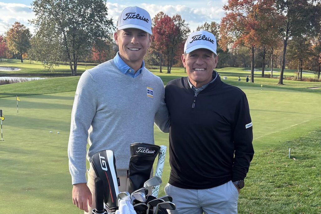PGA Tour rookie Michael Brennan’s coach also teaches middle school math