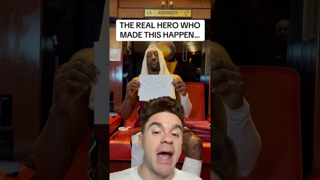 THE UNSUNG HERO.  #bamadebayo #miamiheat #nba #nbabasketball #nbanews #kobebryant