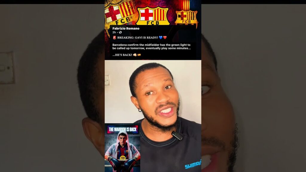 Our warrior he’s back am really happy hearing this news #barcelona #gavi #pedri #sevilla #LaLiga