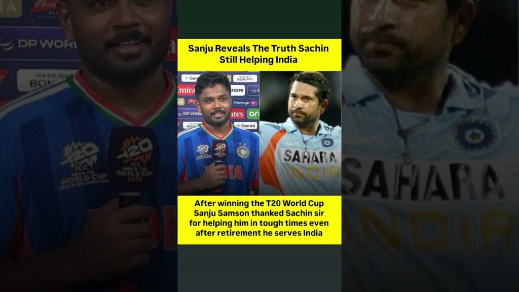 The Secret Behind the Comeback: How Sachin Guided Sanju to Glory!