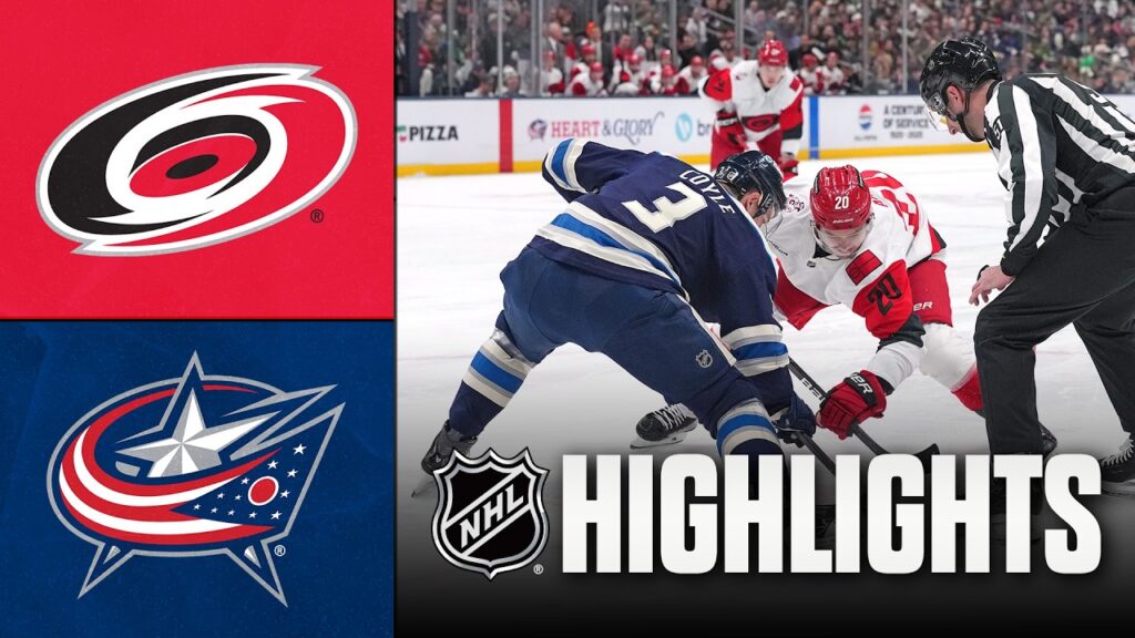 Hurricanes vs. Blue Jackets | NHL Highlights | March 17, 2026