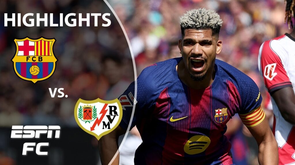 FC Barcelona vs Rayo Vallecano | LALIGA Highlights | ESPN FC