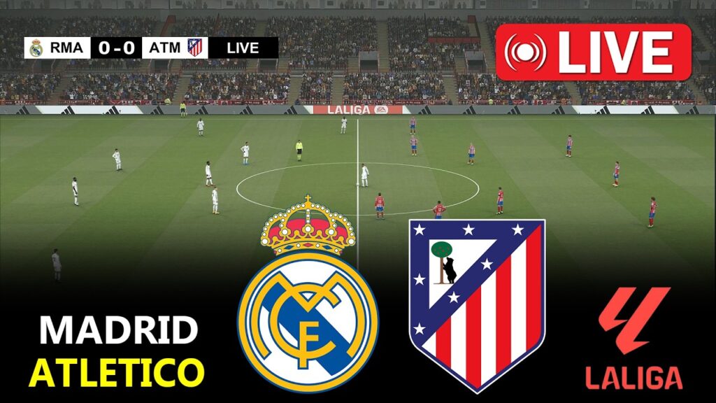Real Madrid vs Atletico De Madrid | La Liga 2026 | Full Match Streaming | PES 21 Simulation