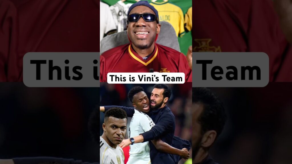 Real Madrid is VINI’S team and not Mbappe’s.  #football #soccer #laliga