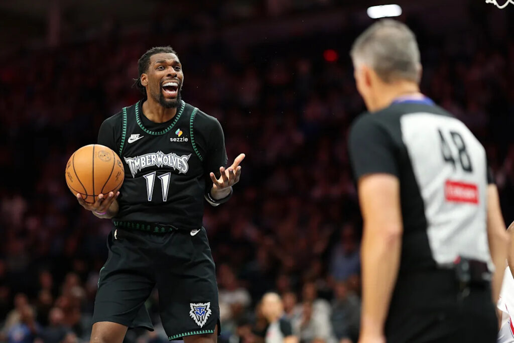 Timberwolves C Naz Reid fined K for questioning integrity of Scott Foster