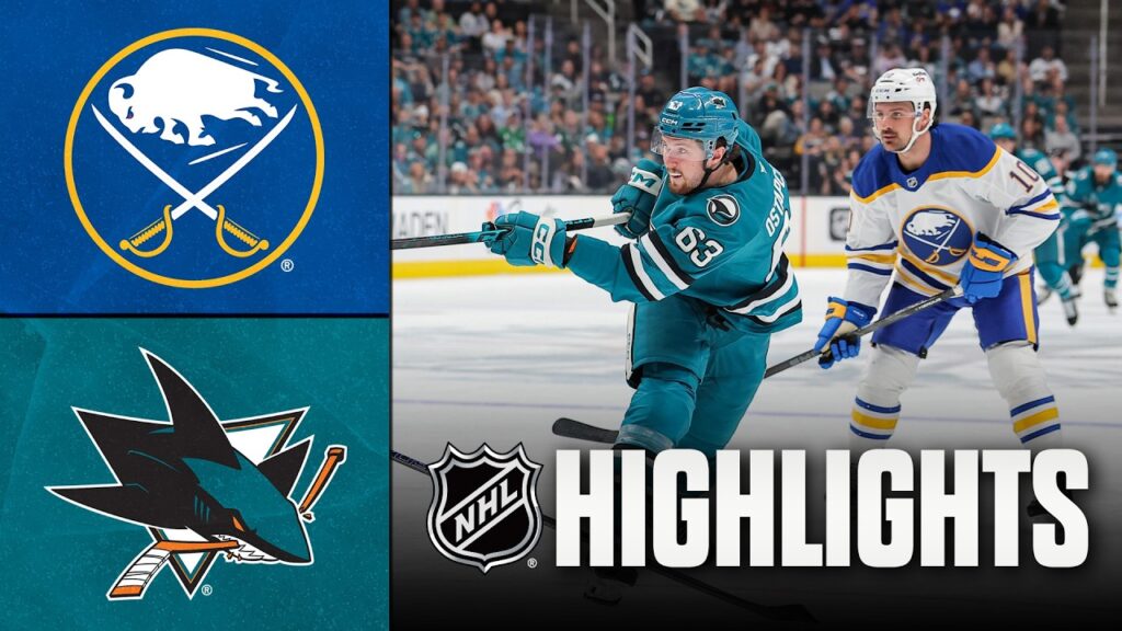 Sabres vs. Sharks | NHL Highlights | March 19, 2026