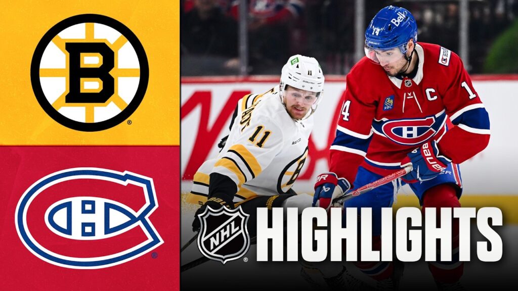 Bruins vs. Canadiens | NHL Highlights | March 17, 2026