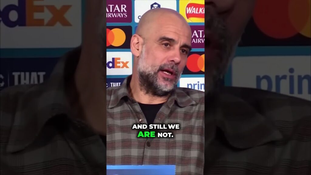 Pep: “We Are Not a Complete Team Yet”