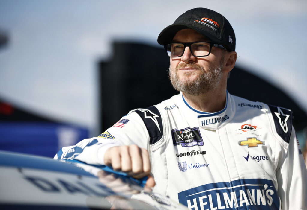 Dale Earnhardt Jr. Shuts Down Fake Post About Bubba Wallace
