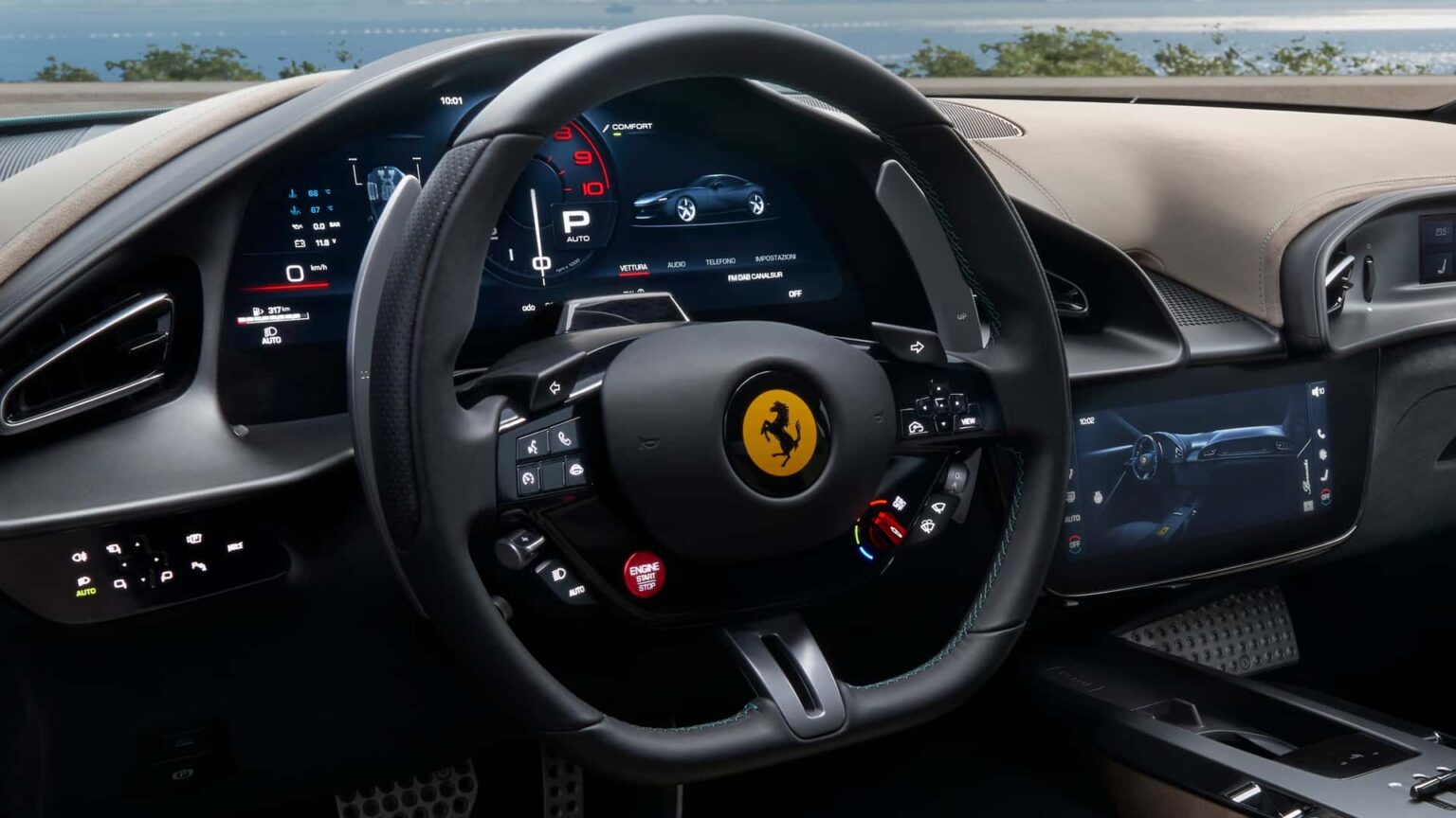 Ferrari Will Replace Your Touch-Capacitive Steering Wheel Controls With Real Buttons