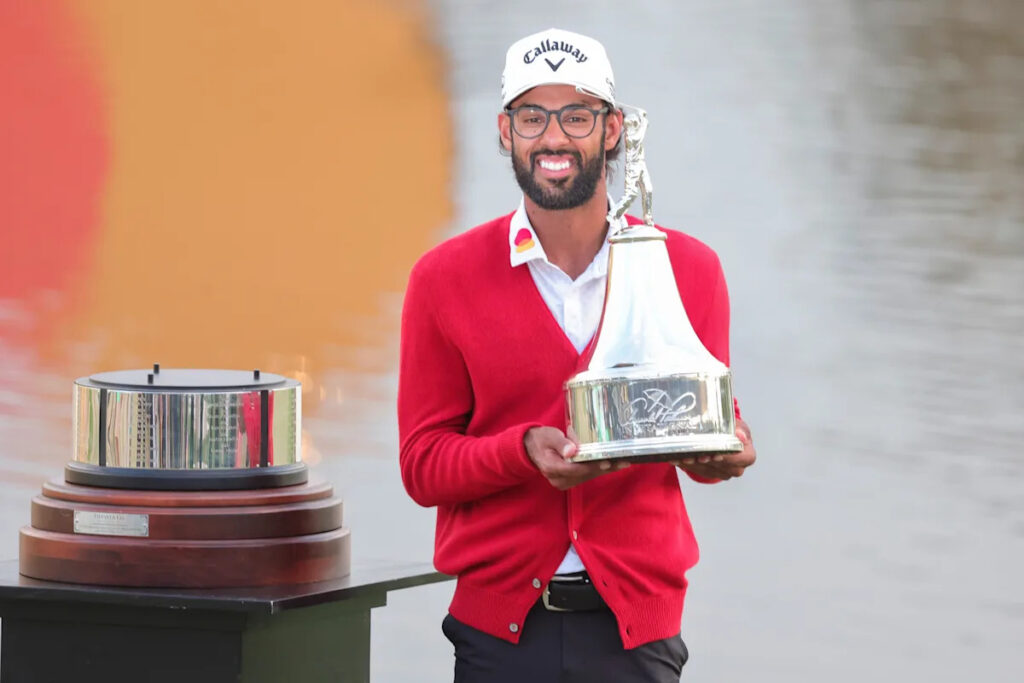 Akshay Bhatia, inspired by late niece, wins Arnold Palmer | D’Angelo
