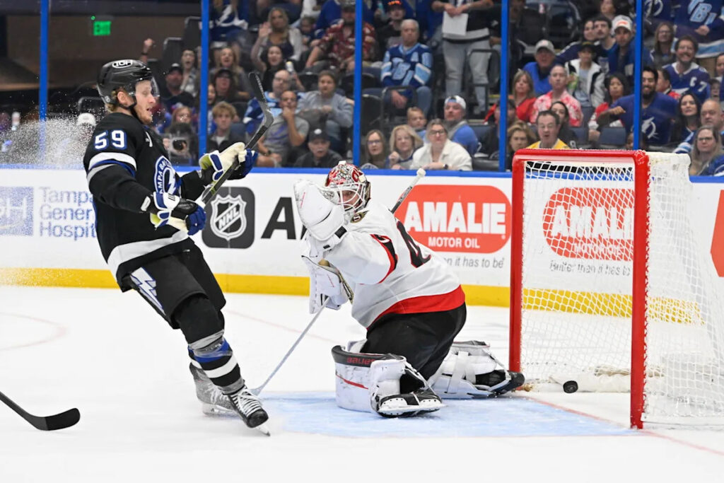 Senators’ Loss In Tampa Leaves Fans Wondering, ‘Why Didn’t Linus Ullmark Start?’