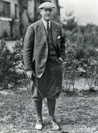 Golf Course architect Donald Ross, in this undated photo, is regarded as one of the all-time greats in course design. Stark County's Brookside Country Club is among the more than 400 courses he designed.
