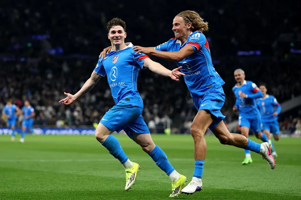 Tottenham surrendered their lead twice against Atletico (Getty Images)