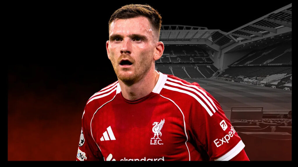 Liverpool’s surprise choice to replace Andy Robertson