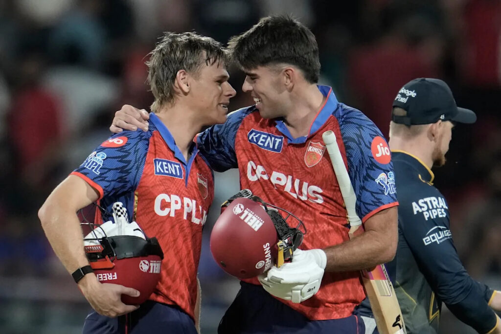 Connolly leads Punjab to a 3-wicket win over Gujarat in his IPL debut