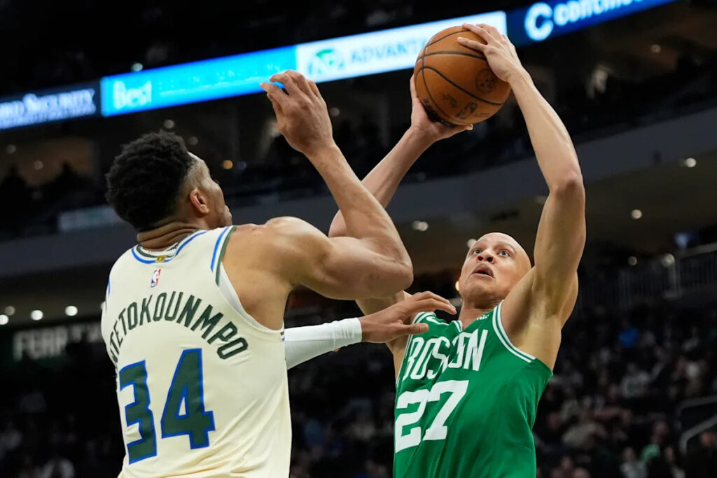Celtics spoil Giannis Antetokounmpo’s return, trouncing Bucks 108-81 without Jaylen Brown