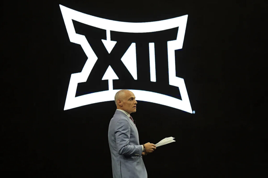 Big 12 commissioner explains decision to scrap LED court in conference tournament
