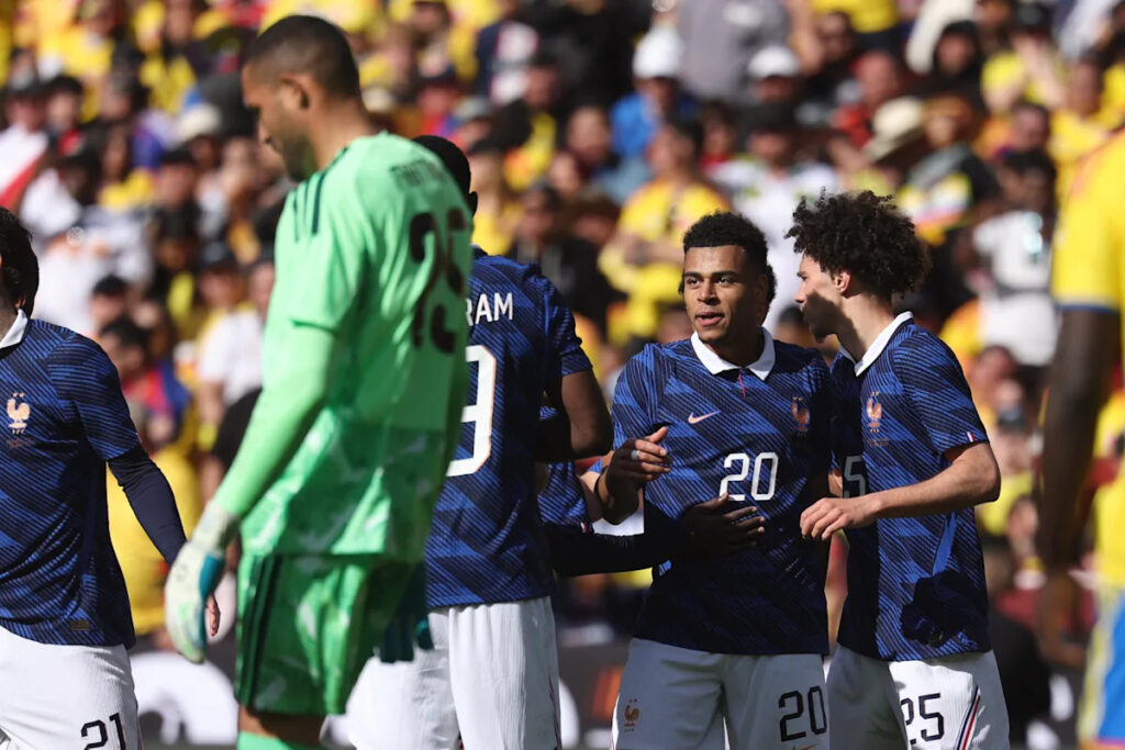 Doue lights up Colombia to create puzzle for Deschamps 🔥 Doue lights up Colombia to create puzzle for Deschamps 🔥