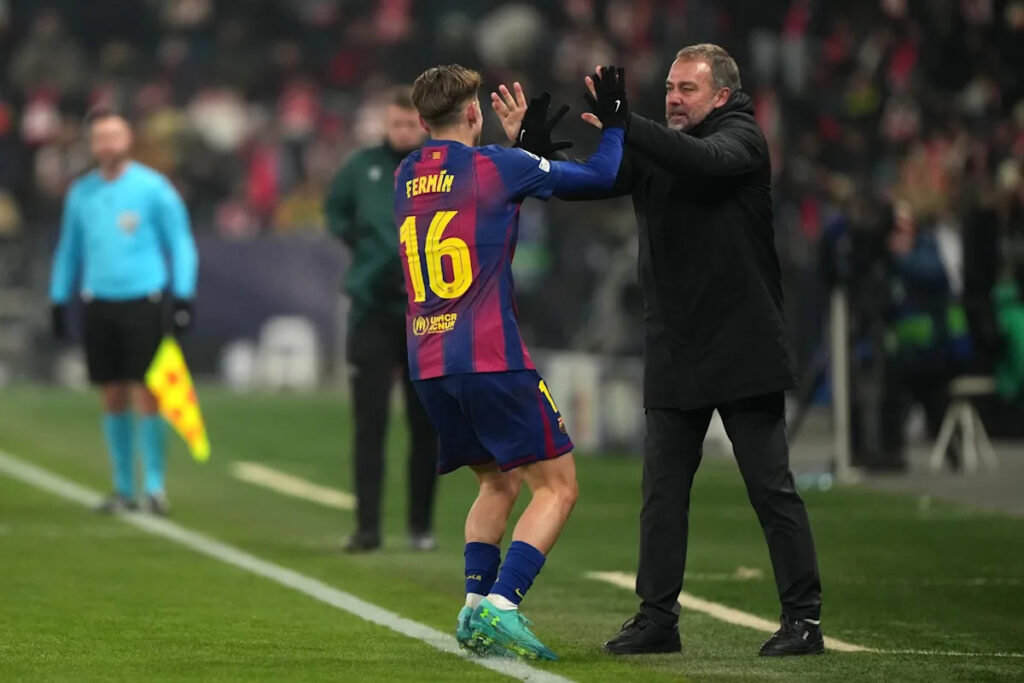 Barcelona youngster credits Hansi Flick for development – ‘He’s helped me in almost every aspect’