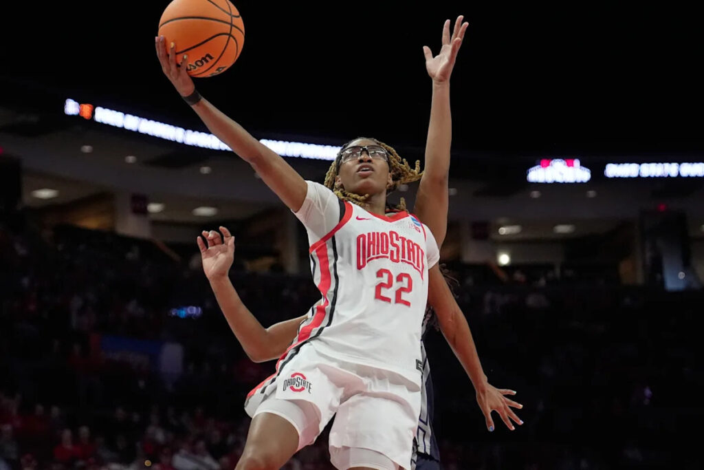Jaloni Cambridge sparks Ohio State’s runaway win over Howard in 1st round of women’s NCAA Tournament Jaloni Cambridge sparks Ohio State’s runaway win over Howard in 1st round of women’s NCAA Tournament