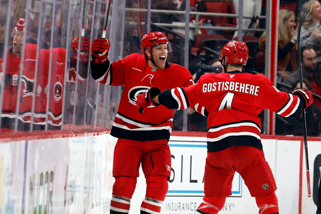 Hurricanes continue hot streak with 5-2 win over Detroit