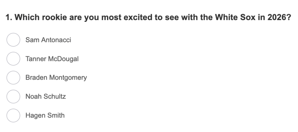 South Side Sox Reacts: Rookie hopes for 2026 South Side Sox Reacts: Rookie hopes for 2026