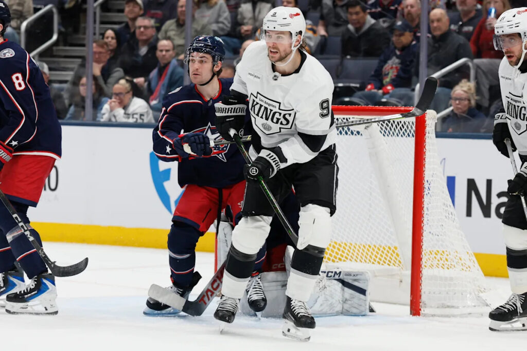 Kempe scores in overtime to lift the Kings to a 5-4 win over the Blue Jackets