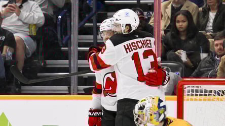 Nico Hischier’s two goals lifts Devils to 4-2 win over Predators Nico Hischier’s two goals lifts Devils to 4-2 win over Predators