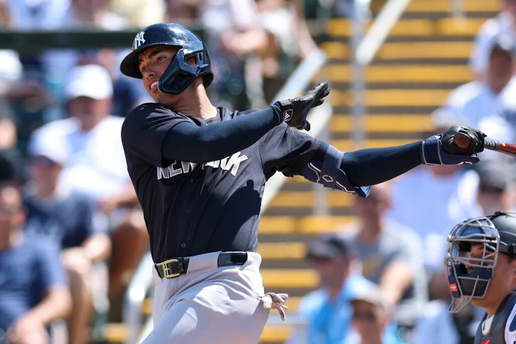 George Lombard Jr. shows off defensive versatility, triples in impressive Yankees showing