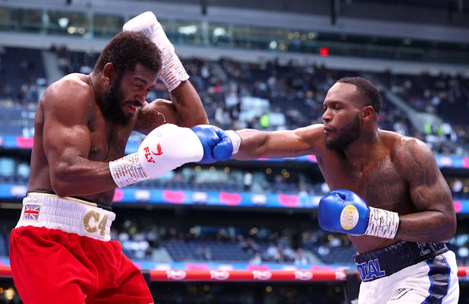 Viddal Riley (right) is among those starring on the undercard (Getty Images)
