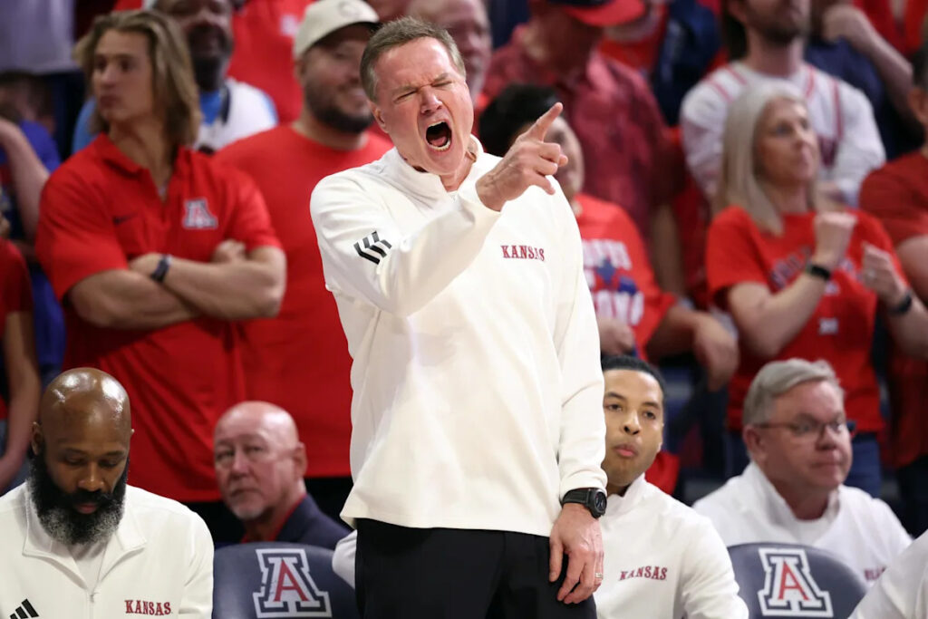 Bill Self ejected from Kansas basketball game at Arizona State
