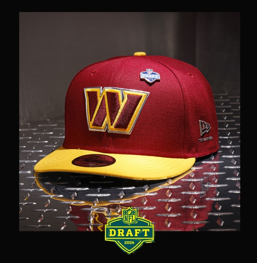 Washington Commanders 2026 NFL Draft Hats Washington Commanders 2026 NFL Draft Hats