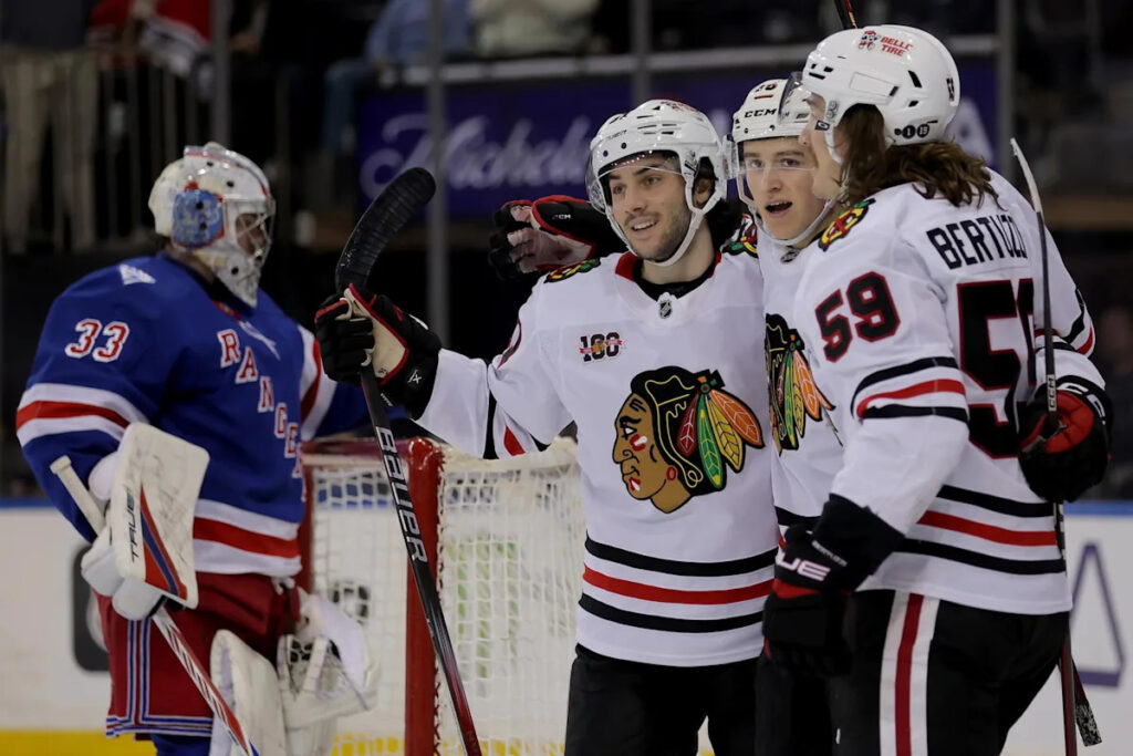 Nick Lardis Is A Bright Spot On Dark Blackhawks Stretch