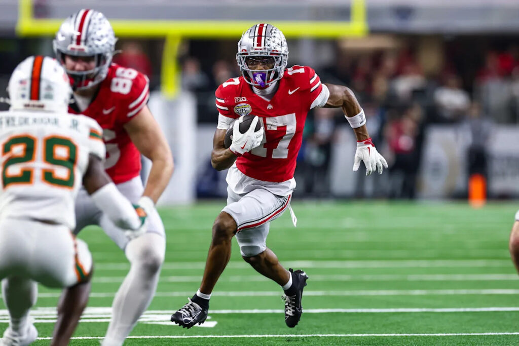 NFL draft profile 2026: Carnell Tate (Wide receiver, Ohio State)