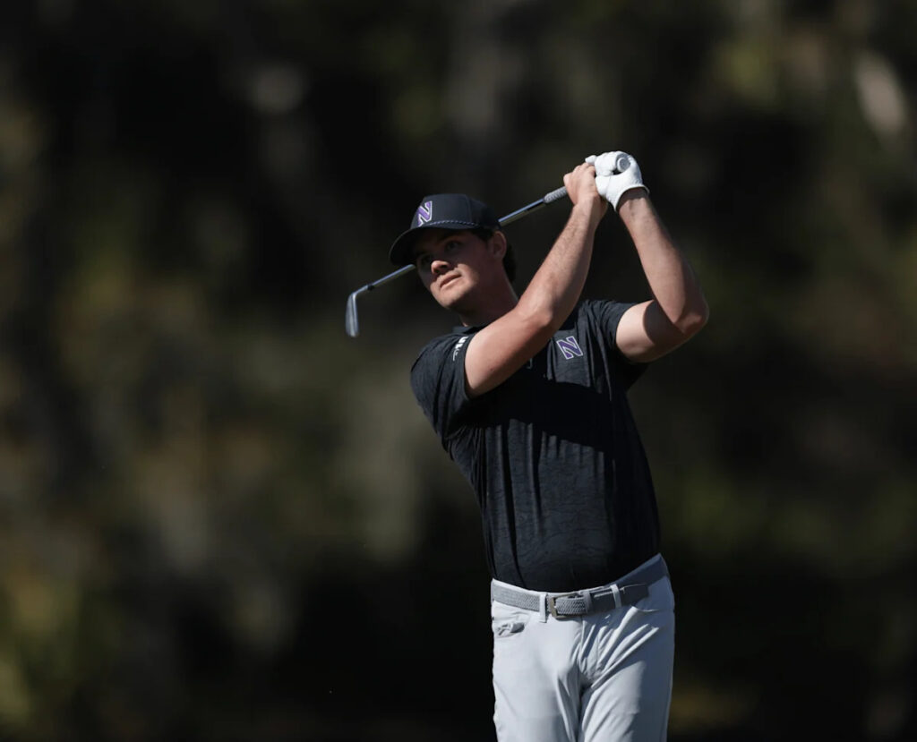 Men’s Golf: Northwestern ties for 10th at The Goodwin