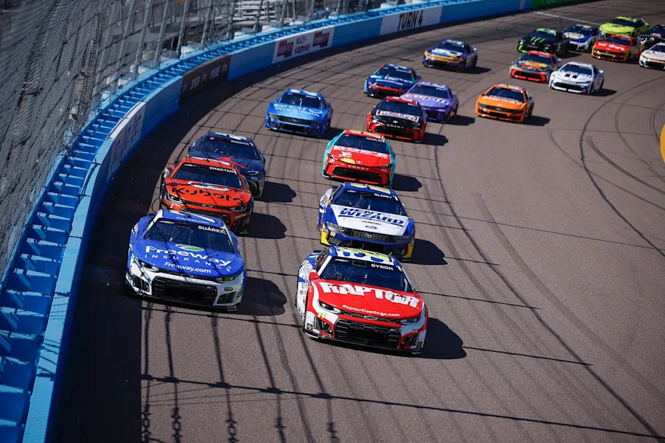 William Byron, Hendrick Motorsports, Daniel Suárez, Spire Motorsports