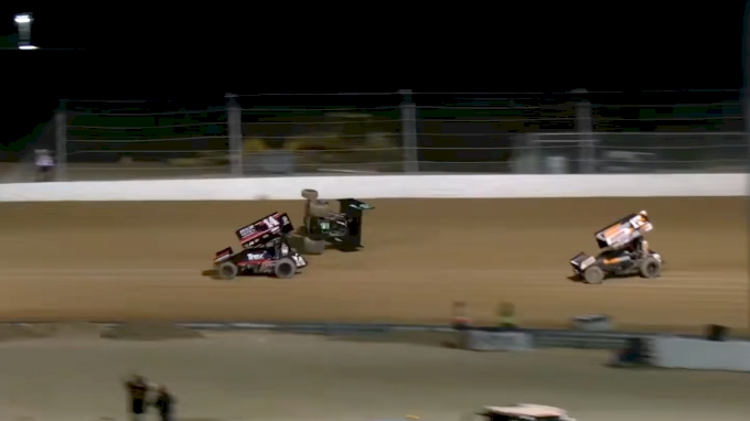 NASCAR’s Corey Day Sends Ty Gibbs Flipping Into Fence In High Limit Opener NASCAR’s Corey Day Sends Ty Gibbs Flipping Into Fence In High Limit Opener