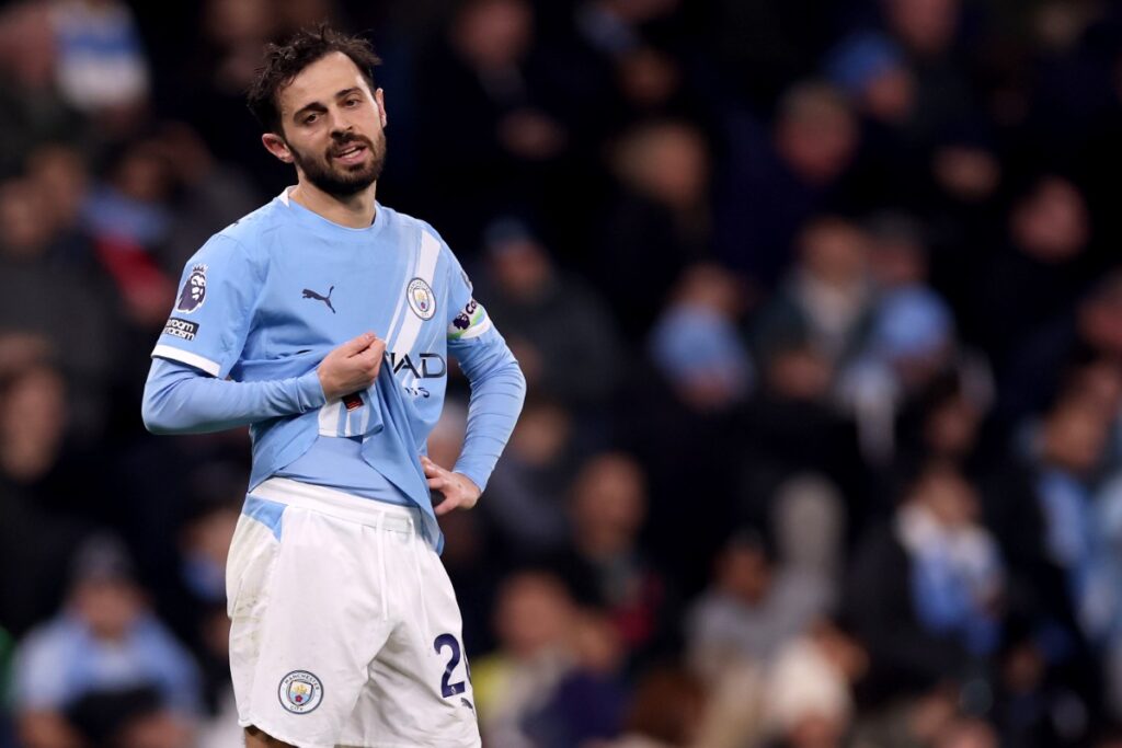Bernardo Silva points out the growing pains associated with this Manchester City side