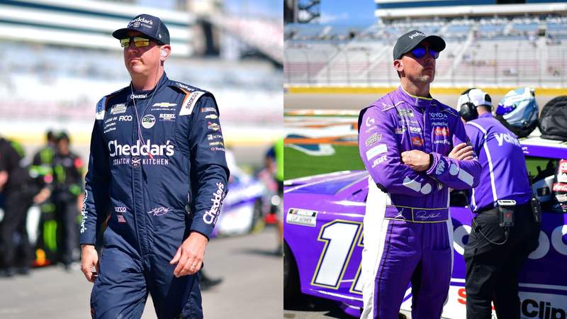 Kyle Busch Unbothered by Denny Hamlin Gunning for His Cup Series Win Tally Kyle Busch Unbothered by Denny Hamlin Gunning for His Cup Series Win Tally