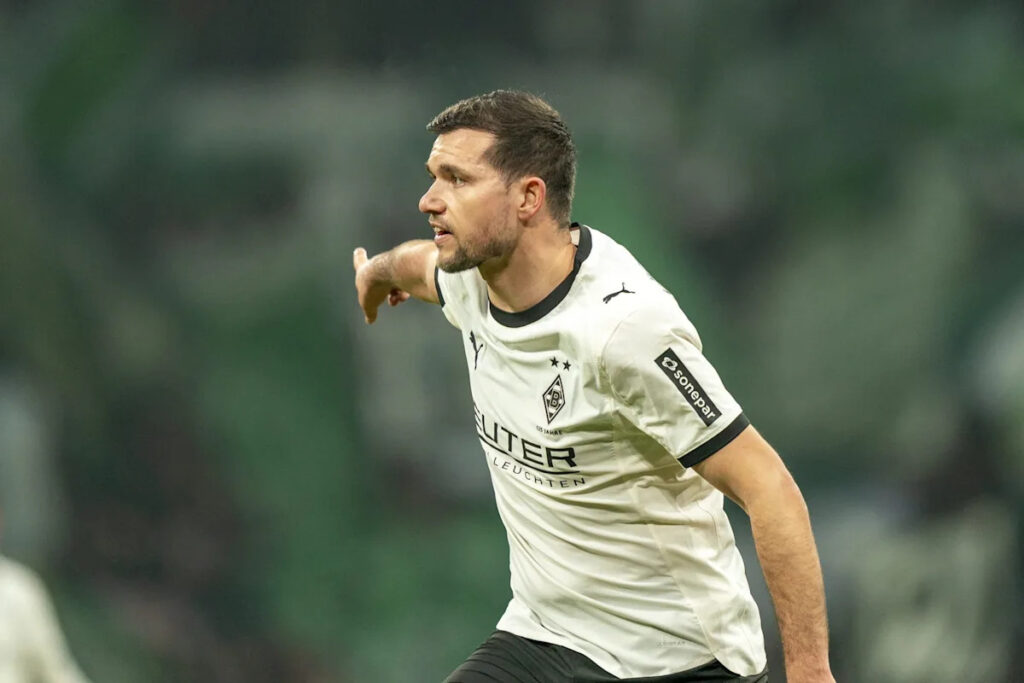 Borussia Mönchengladbach’s Kevin Stöger blows off steam after scoring a dream goal in the midst of a dismal Bundesliga season Borussia Mönchengladbach’s Kevin Stöger blows off steam after scoring a dream goal in the midst of a dismal Bundesliga season