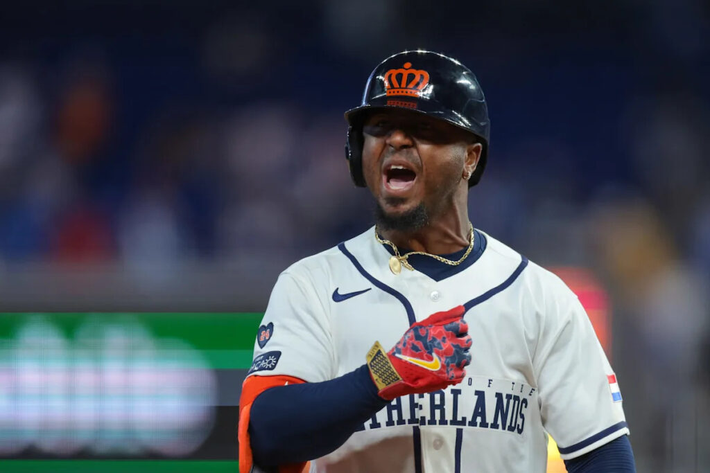 Ozzie Albies’ 3-run walk-off HR lifts Netherlands vs. Nicaragua in WBC