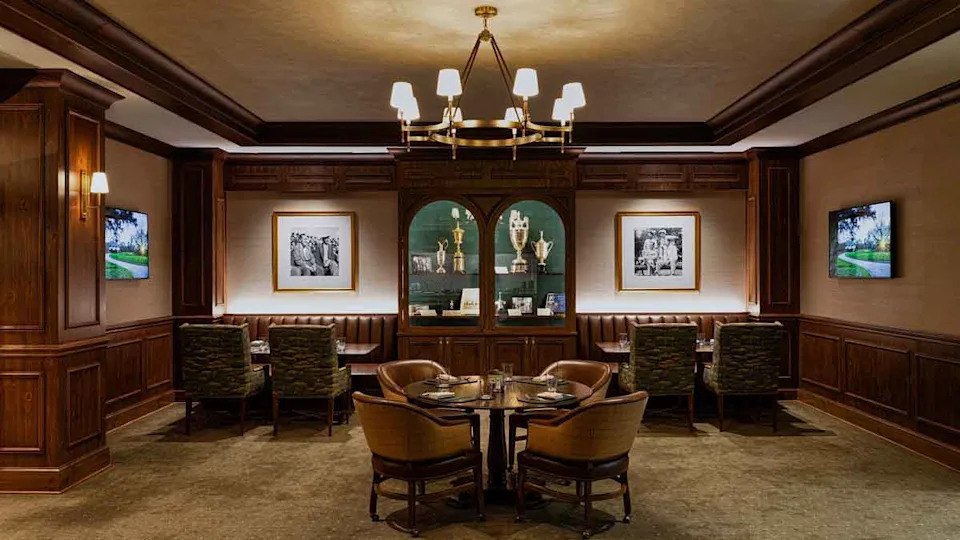 All four trophies from Bobby Jones' 1930